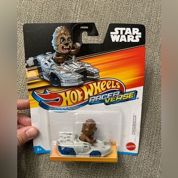 Hot Wheels Star Wars Chewbacca Racer Verse Race Car Toy Collectible NEW - Picture 2 of 7